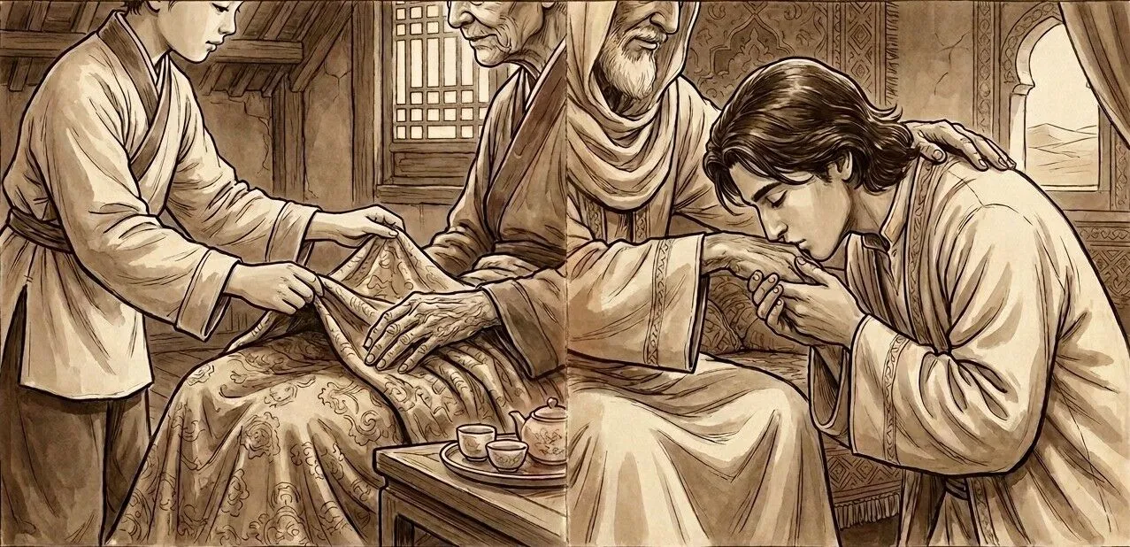 Different tables, same love — generations together