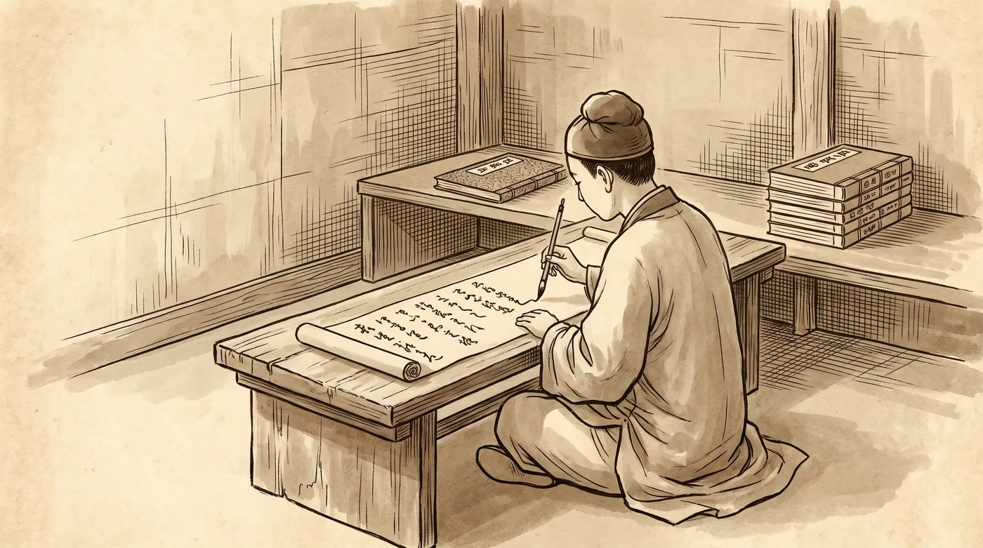 They wrote Chinese in Arabic letters. For 600 years.