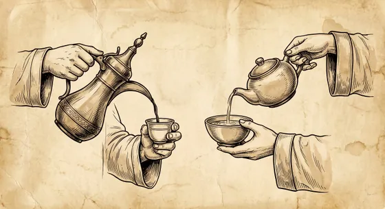 Chinese tea, Arabic coffee