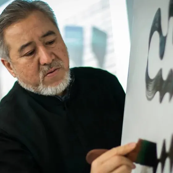 The man who writes Arabic with a Chinese brush
