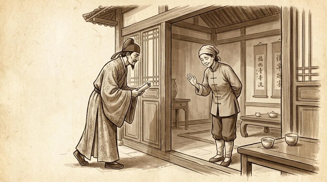 A Ming dynasty street — the polite no that sounds like a scheduling problem