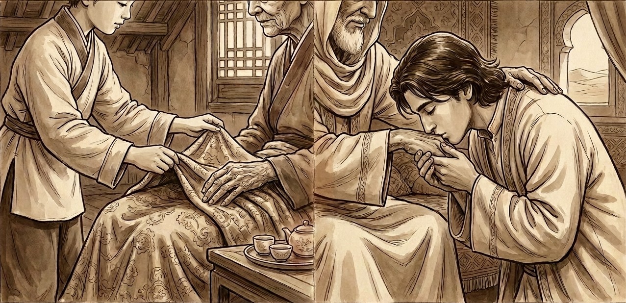Different tables, same love — generations together