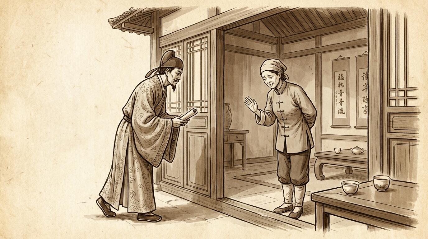 A Ming dynasty street — the polite no that sounds like a scheduling problem